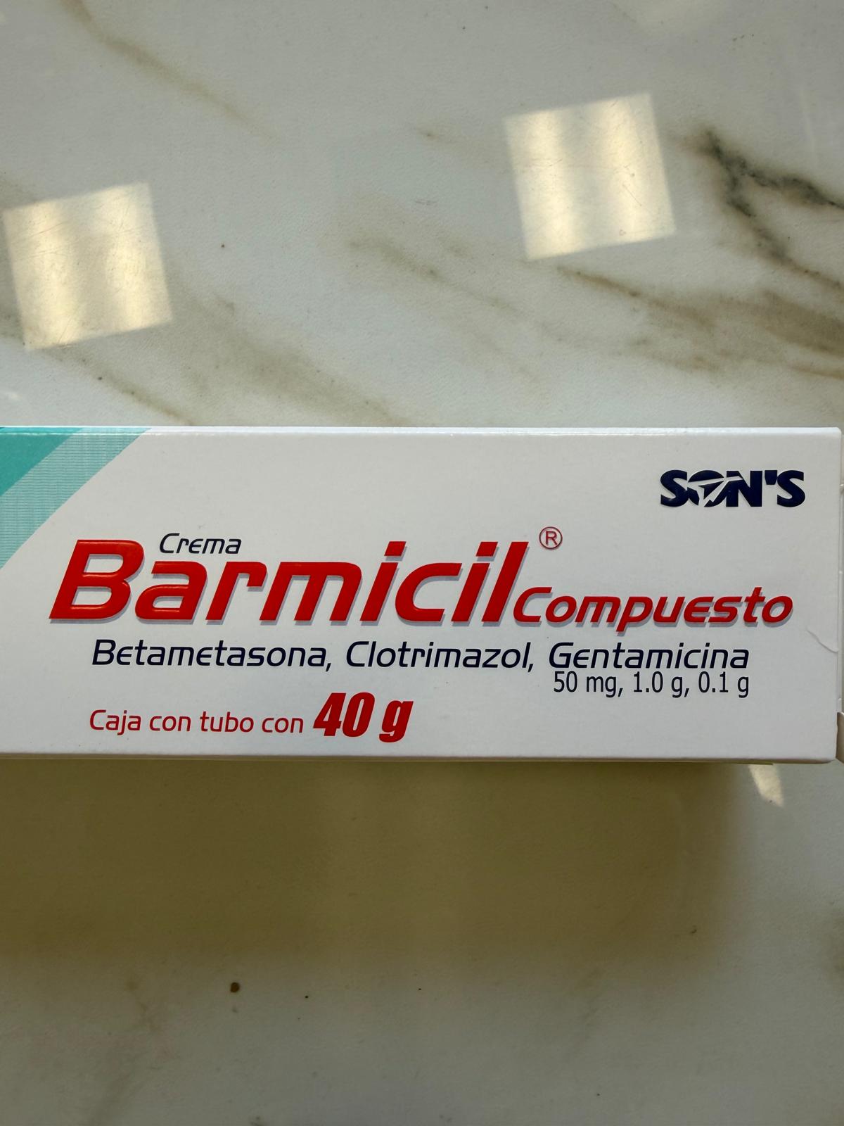 CREMA BARMICIL COMPUESTO (betametasona,clotrimazol,gentamicina)