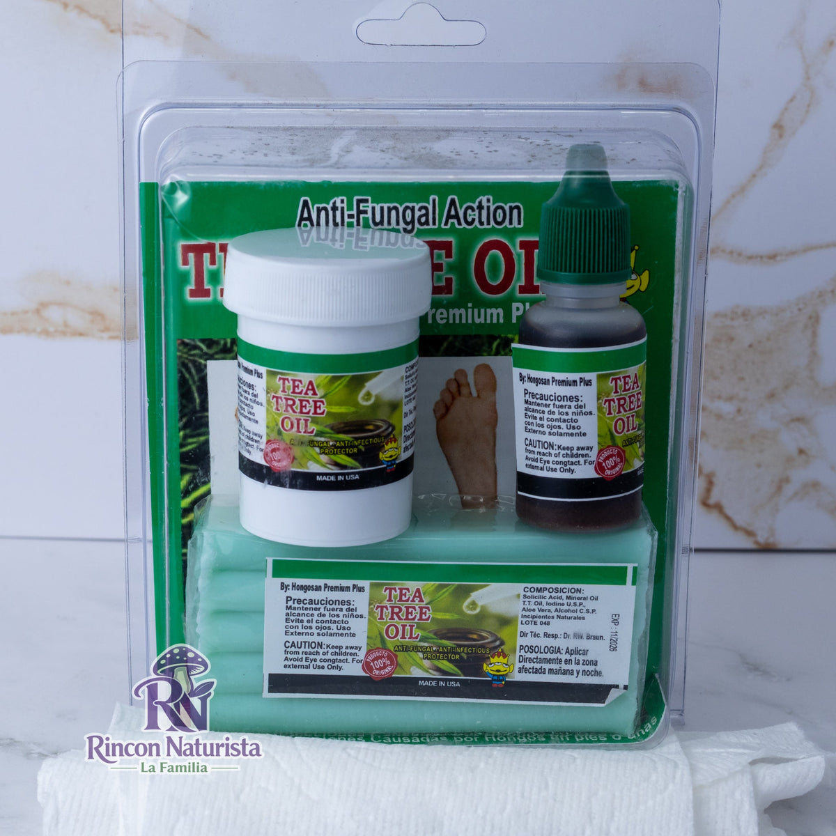 Tea Tree Oil Antifungal Kit