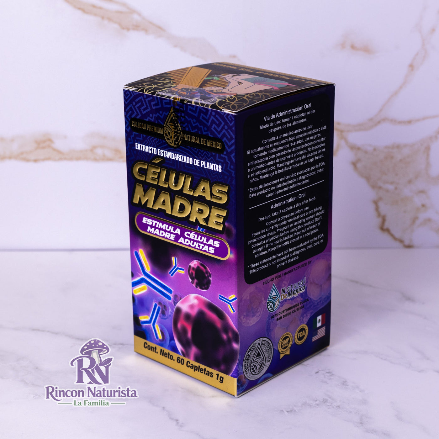 Células Madres – 60 capletas