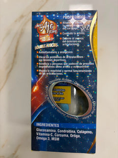 ARTRI AJO KING (reforzado con ortiga y omega 3 ) DOBLE AXION 100 TABLETAS