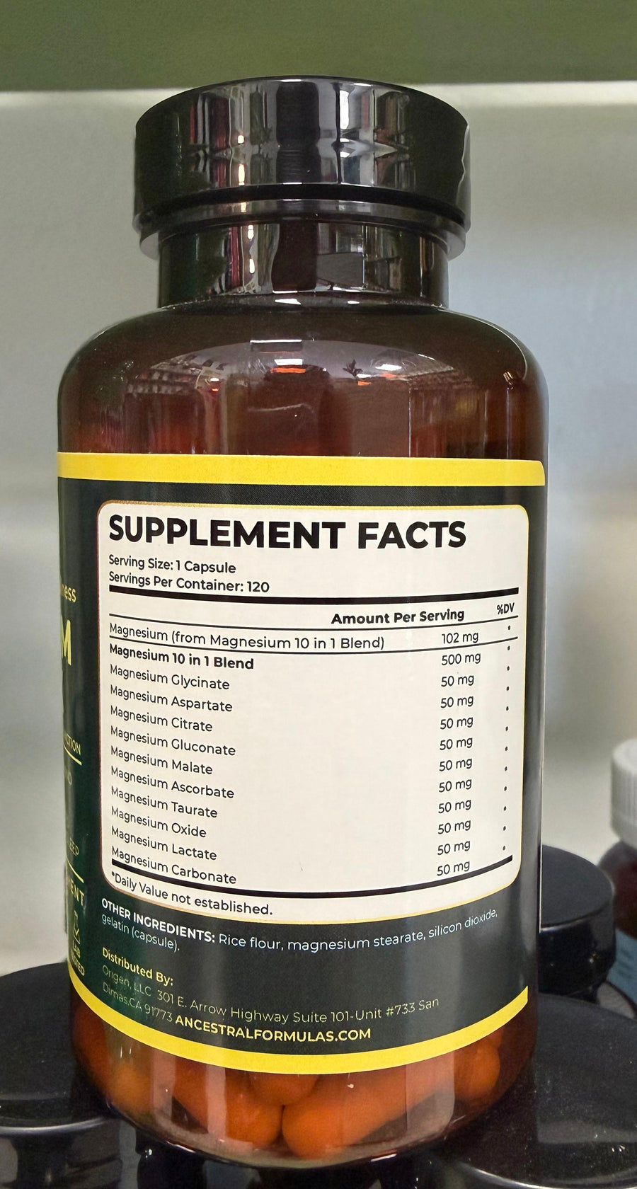 magnesium complex (capsulas 120)