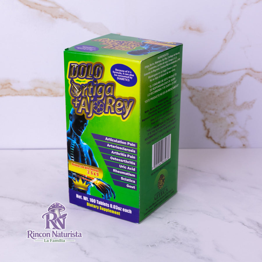 Dolo Ortiga & Ajo Rey – Joint Support Tablets (100 ct)