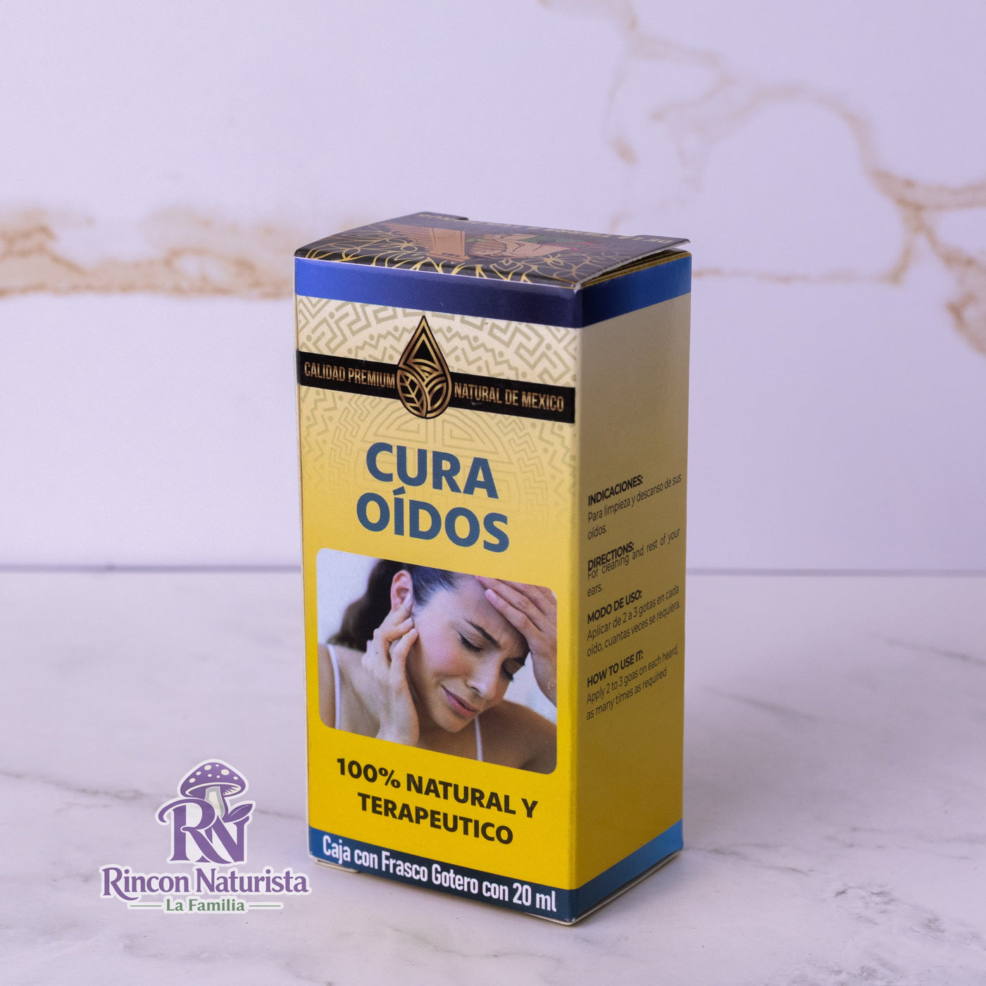 Cura Oídos – Gotas Naturales (20 ml)
